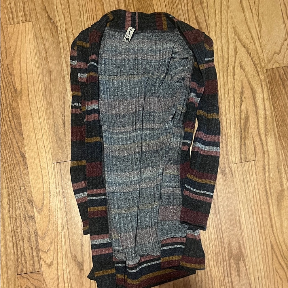 Pomelo Kids Multicolor Striped Cardigan